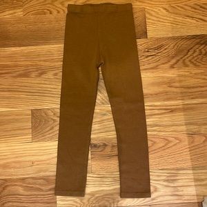 Rylee + Cru ribbed leggings, size 6-7, NWT